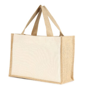 Cotton with Natural Jute Bag – Medium Size DRC21444