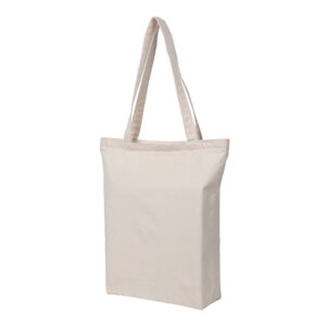 Classic Cotton Tote Bag With Zipper 14 X 15 X 4 - DRC15446